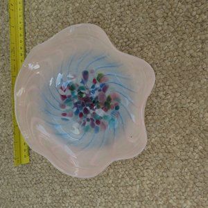 Handblown Glass Dish
